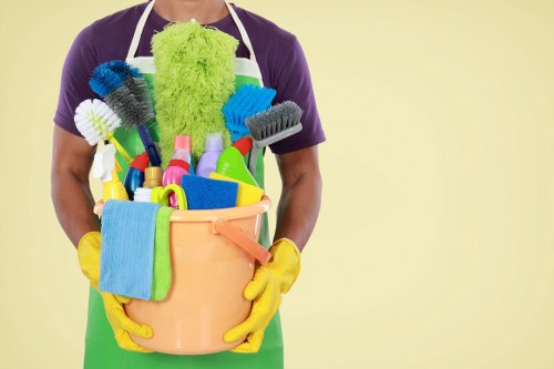 Bin store and communal space cleaning for a South London property