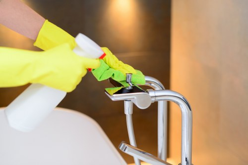 After builders cleaning in Elephant and Castle for a renovated flat