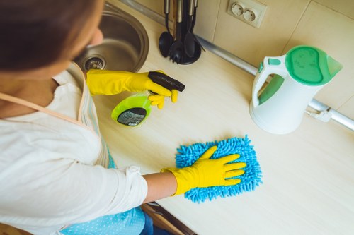 Deep cleaning and restoration for tiled and stone floors in South London