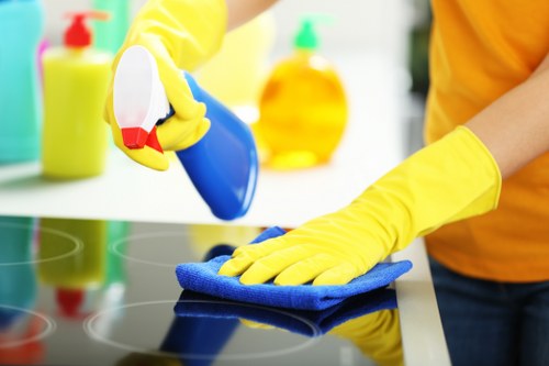 Stairwell and landing cleaning for a shared property in Elephant and Castle