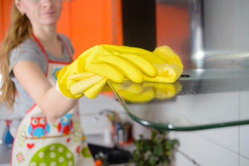 Preparing a property for a detailed deep clean in South London